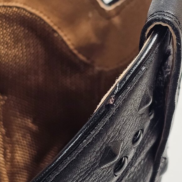 Ariat Dixie Black Leather Snip Toe Western Boot 10001367 21285 Womens Size 6.5 B - Picture 11 of 12